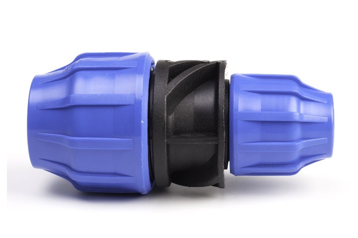 black and blue color compression reducer isolated on white background